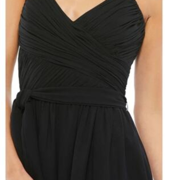 MAC DUGGAL ELegant Black Wide Leg Jumpsuit, PROM ready!